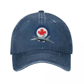 Королевские канадские военно-воздушные силы CF-18 Hornet Бейсболка с тепловым козырьком, солнцезащитная шляпа для детей, Женская шляпа, мужская