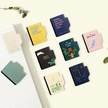 Креативная Магнитная закладка в форме книги Магнитные Закладки специальной формы Книжные Аксессуары корейские канцелярские принадлежности