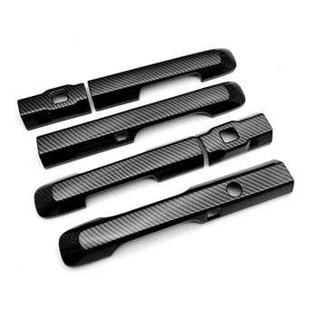 Для STEPWGN серии RP 2023 ABS Дверная ручка из углеродного волокна, отделка, наклейка-декоратор, внешние Аксессуары