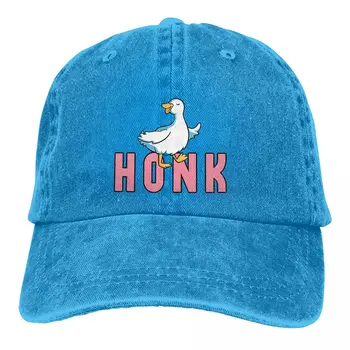 Однотонные папины шляпы Незаменимая женская шляпа с солнцезащитным козырьком Бейсболки без названия Goose Game Honk Остроконечная кепка