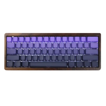 Градиентный Фиолетовый Цветной Дизайн OEM PBT Клавишные Колпачки С Подсветкой Для Механической Игровой Клавиатуры Cherry Mx 60 68 87 104 108 MX 1.0 6.0 8.0