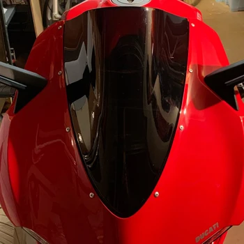 Ветровое Стекло Для Ducati Panigale S 1299 959 Corse 2015 2016 2017 2018 2019 Дефлекторы Лобового Стекла Iridium Smoke Chrome