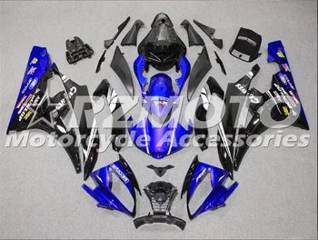 Новые Комплекты Обтекателей для Мотоциклов ABS Подходят Для Yamaha YZF 600 R6 2006 2007 YZF-R6 06 07 Кузов На Заказ Синий Черный