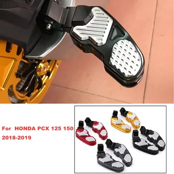 Pcx125 Pcx150 Мотоциклетная Педаль Для Ног Заднего Пассажира Подножка Подножка Для Honda PCX 125 150 Pcx-125 Pcx-150 2018 2019