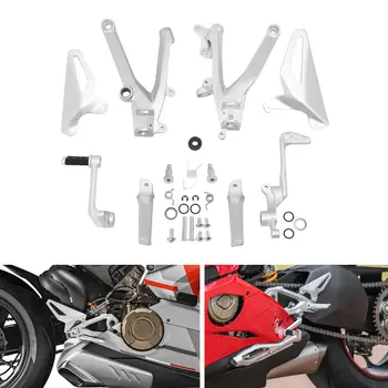 Подножка Для Педалей Рычага Переключения Передач Тормоза Комплект Для Мотоцикла Ducati Panigale V4 S 2018-2022 V4 R 2019-2020