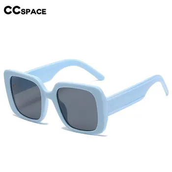 53176 Ретро Простые мужские женские Большие квадратные солнцезащитные очки Негабаритные Солнцезащитные очки Бесплатная доставка Uv400