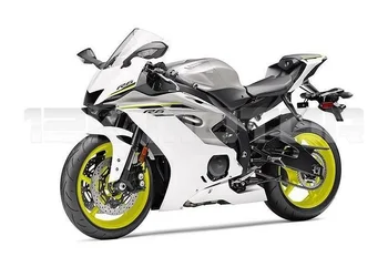 Новые Комплекты Обтекателей Мотоциклов ABS Подходят Для Yamaha YZF 600 R6 2017 2018 2019 2020 R6 17 18 19 20 Комплект Кузова На Заказ Белый Серебристый