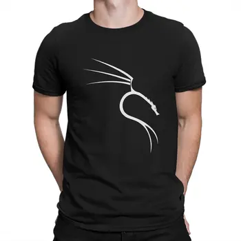 Kali Linux Root Programmer Программирование компьютерного кода Футболка Kali Linux Винтажная готическая мужская футболка с круглым вырезом
