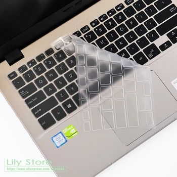 14-дюймовый Протектор Крышки Клавиатуры ноутбука из ТПУ, Прозрачный для Ноутбука Asus S4000UA S4100UR S4200UQ B9440 X405 S4100U X405UA X405u