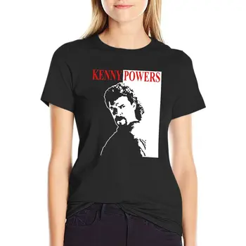 Футболка Kenny Powers, футболка с коротким рукавом, платье-футболка для женщин, большие размеры