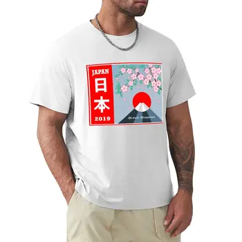 Футболка Japan Rugby 2019, спортивная рубашка, винтажная футболка, забавные футболки для мужчин