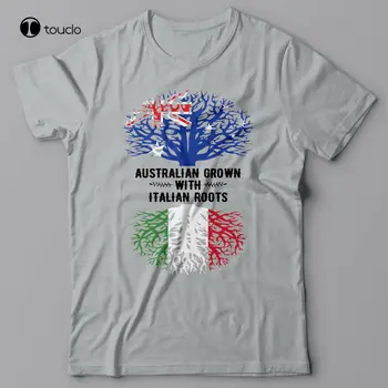 Футболка из Италии - Australian Grown With Italian Roots, крутая подарочная футболка унисекс