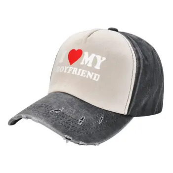 я люблю своего парня, Ковбойская шляпа Icon, бейсбольная кепка для регби, мужская и женская