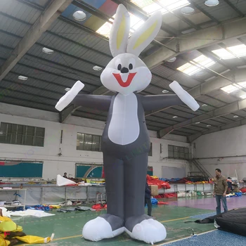 горячая распродажа гигантского надувного пасхального кролика высотой 6 м 20 футов для праздников
