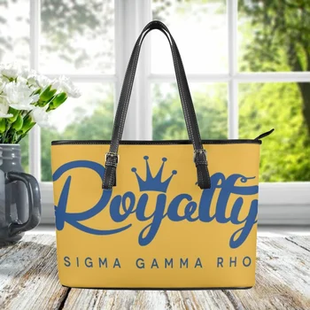 Женская повседневная сумка-мессенджер из искусственной кожи Sigma Gamma Rho, роскошная дизайнерская сумка, новый повседневный уличный клатч для пригородных поездок, женский 2023 г.