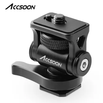 Accsoon Адаптер Холодного Башмака для Настольной Съемки Крепление Монитора Зеркальной камеры Nikon Canon Sony Регулируемое Для Фотостудии