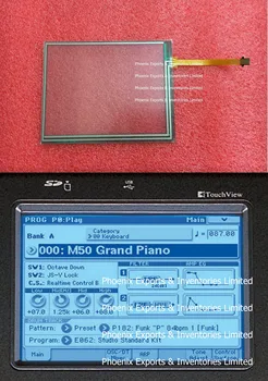 Оригинальный дигитайзер Korg с сенсорным экраном для панели дигитайзера Korg M50 с сенсорным экраном и накладным стеклом