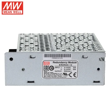 Модуль резервирования источника питания закрытого типа MEAN WELL ERDN40-12 40A 12 В 9-14 В постоянного тока поддерживает систему резервирования 1 + 1 и N + 1