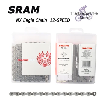 12-ступенчатая цепь SRAM NX EAGLE 1x12 с оригинальной коробкой 126 звеньев с блоком переключения передач MTB для велосипеда с электроприводом