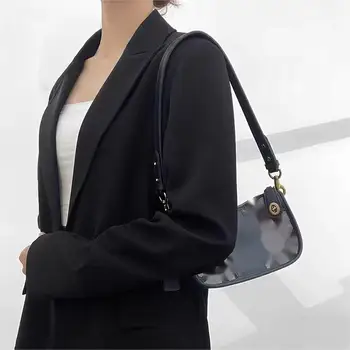 Роскошный темно-синий плечевой ремень с жемчужной или короткой цепочкой для сумки-трансформера, оригинальная сумка через плечо