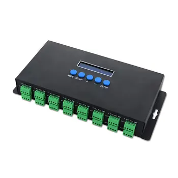 BC-216-V2 DC5V-24V ArtNet/sACN (E1.31) на выход контроллера светодиодной подсветки SPI/DMX pixel с 16 портами