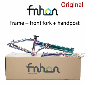 Версия дискового тормоза FNHON Lift Bicycle blast frame 20 подходит для двухцикловой модификации 20-дюймового алюминиевого сплава P8 SP18