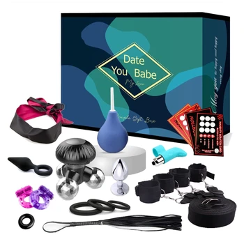 Удерживающие устройства секс-игрушки для взрослых, наборы для БДСМ-бондажа, эротический адвент-календарь для начинающих N7YC