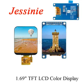 1,69-дюймовый 1,69-дюймовый цветной TFT-дисплейный модуль HD IPS LCD LED-экран 240X280 SPI Интерфейс контроллера ST7789