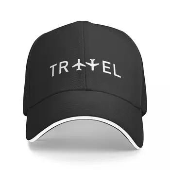 Путешествуйте по миру - Версия с белым шрифтом Бейсболка Beach Icon Bobble Hat Женские Шляпы 2023 Мужские