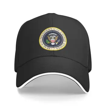 Новая изготовленная на заказ женская спортивная бейсболка с печатью президента США, регулируемое оружейное пальто, осенняя шляпа отца.