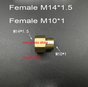 M14*1.5 M10 G1/4 Контроллер измерителя давления измерительный преобразователь 2 Внутренних или наружных латунных соединительных элемента соединительный разъем измерителя